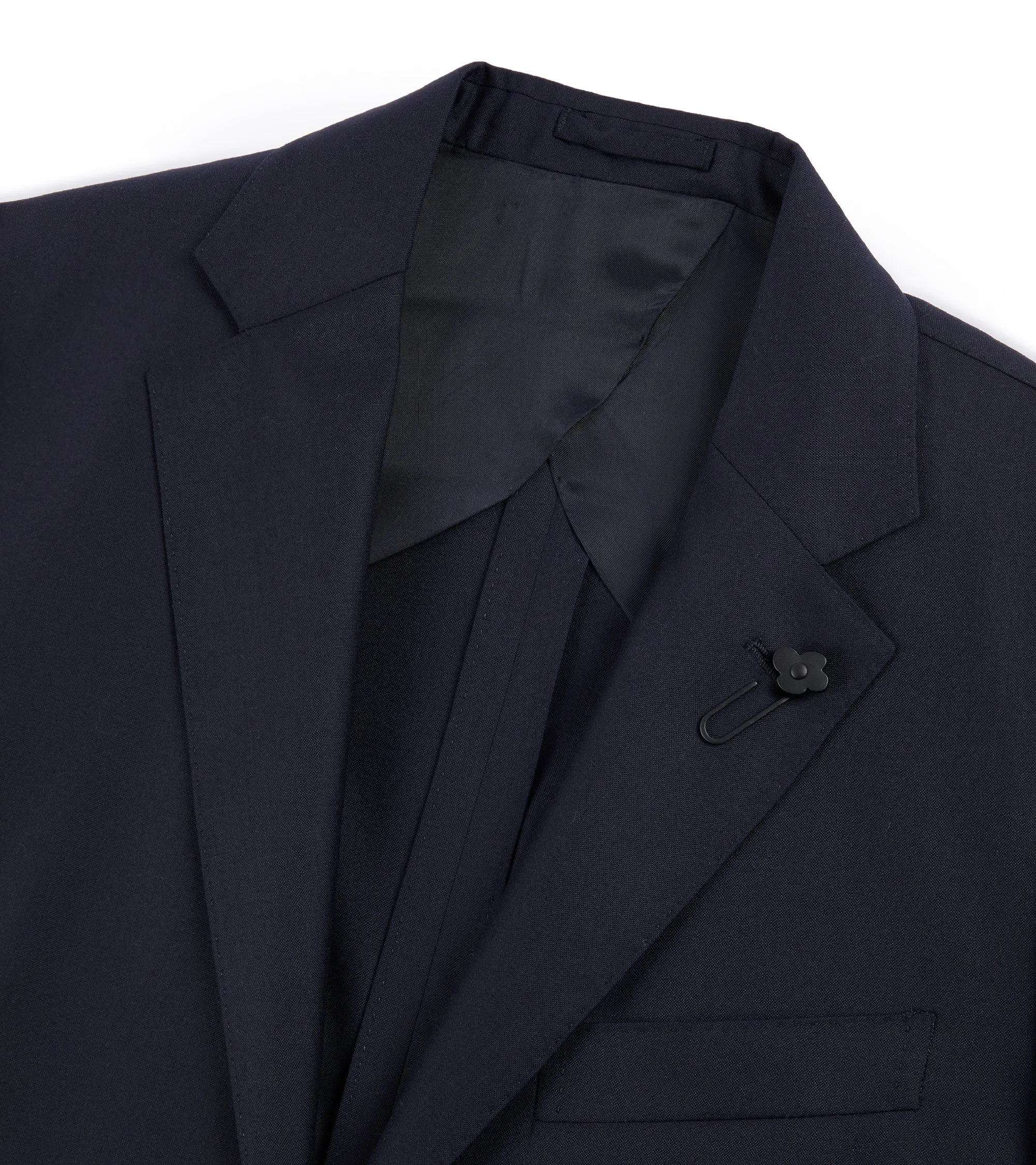 Compact Packability Lardini Loro Piana Cashmere Jacket: Navy