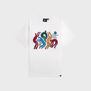 by Parra La Chambre Nuit Tee - White Light Breeze Timeless casual wear
