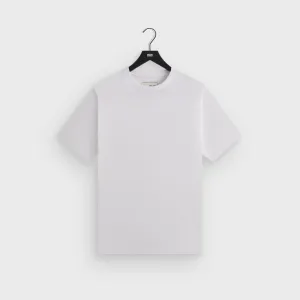 &Kin Pima Jersey Short Sleeve Heathrow Tee - White Soft Wear Job Interview