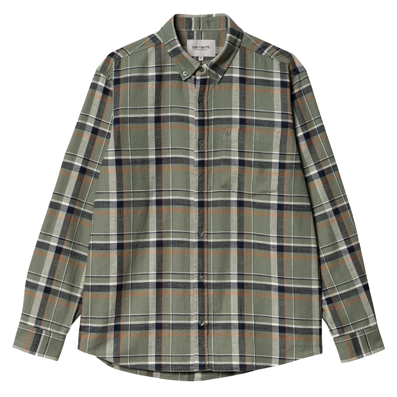 Tall friendly vacation wear Carhartt WIP L/S Swenson Shirt Swenson Check Park