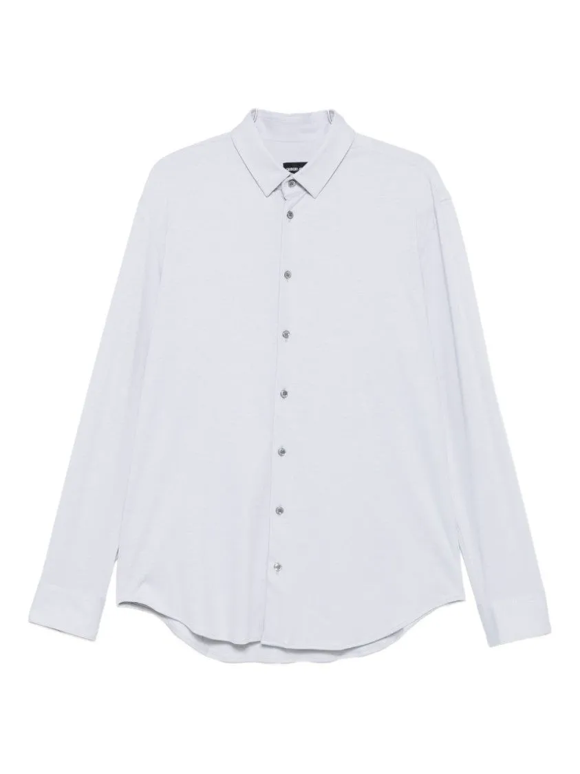 Long-Sleeved Button-Up Shirt Sustainable Dye Process