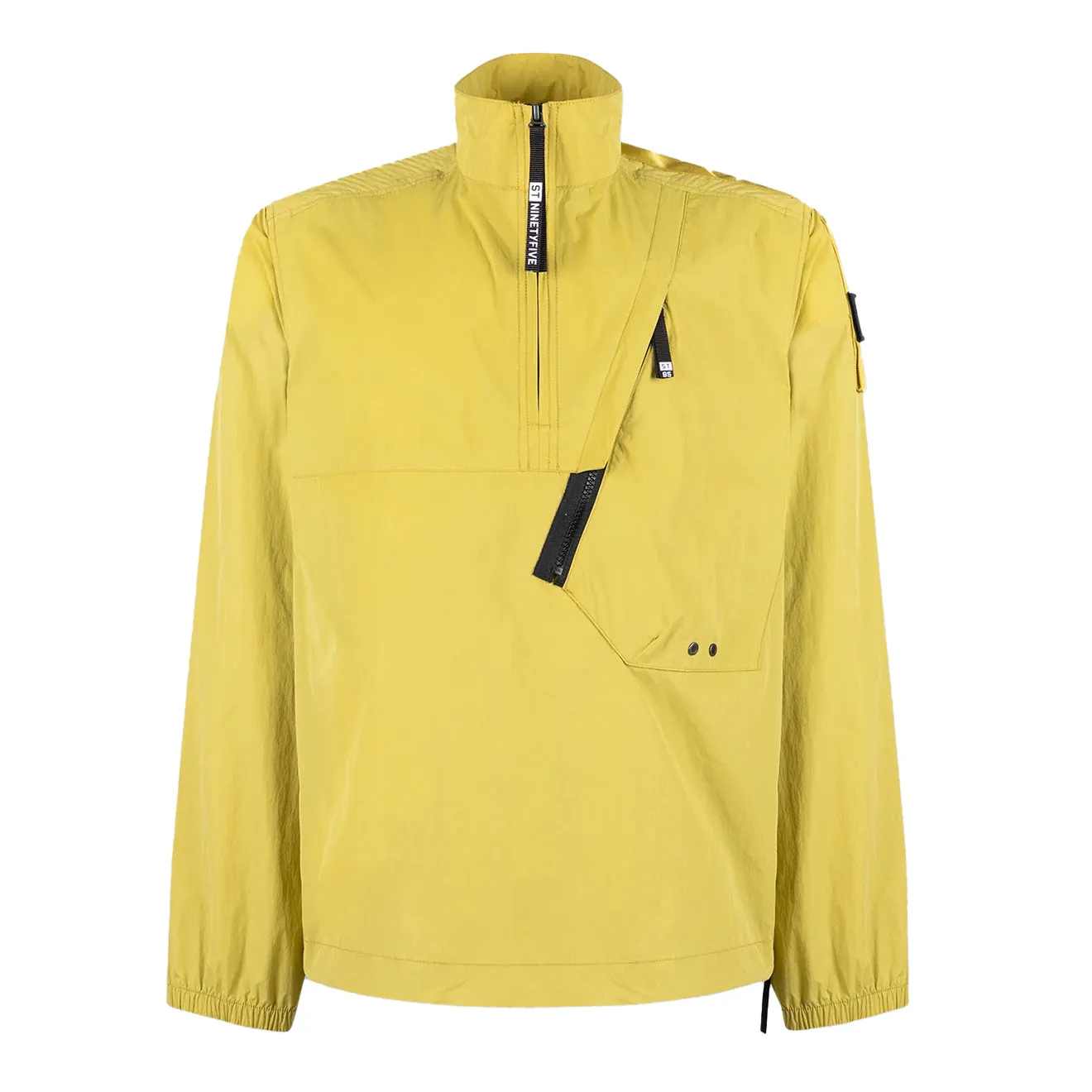 ST95 Uplink Overshirt Dark Yellow All Day Comfort Tech Checkered Print