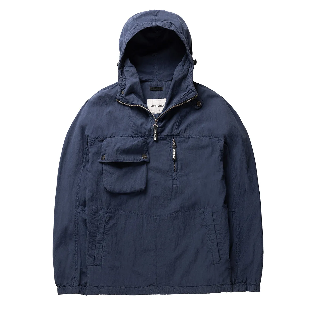 Left Hand Adda Smock Navy City Walking Style Water Resistant Coat