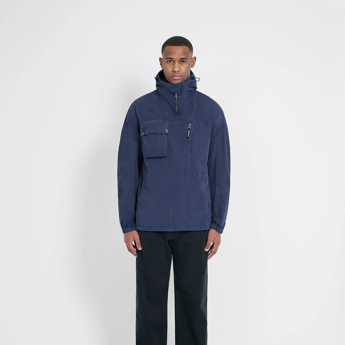 Basic Essential Layer Left Hand Adda Smock Navy