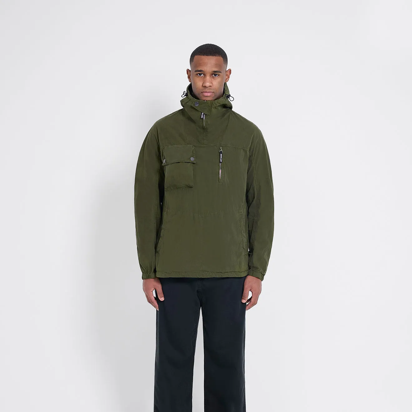 Magnetic Fastenings High Visibility Trims Left Hand Adda Smock Olive