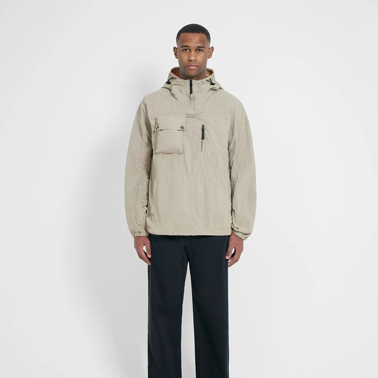 Left Hand Adda Smock Stone Noise Free Fabric Water Resistant Coat