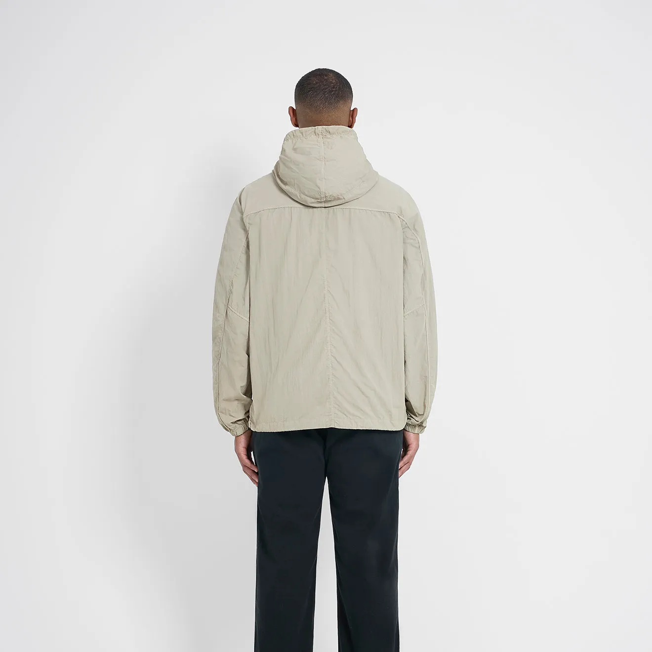 Sleek Layers Left Hand Adda Smock Stone