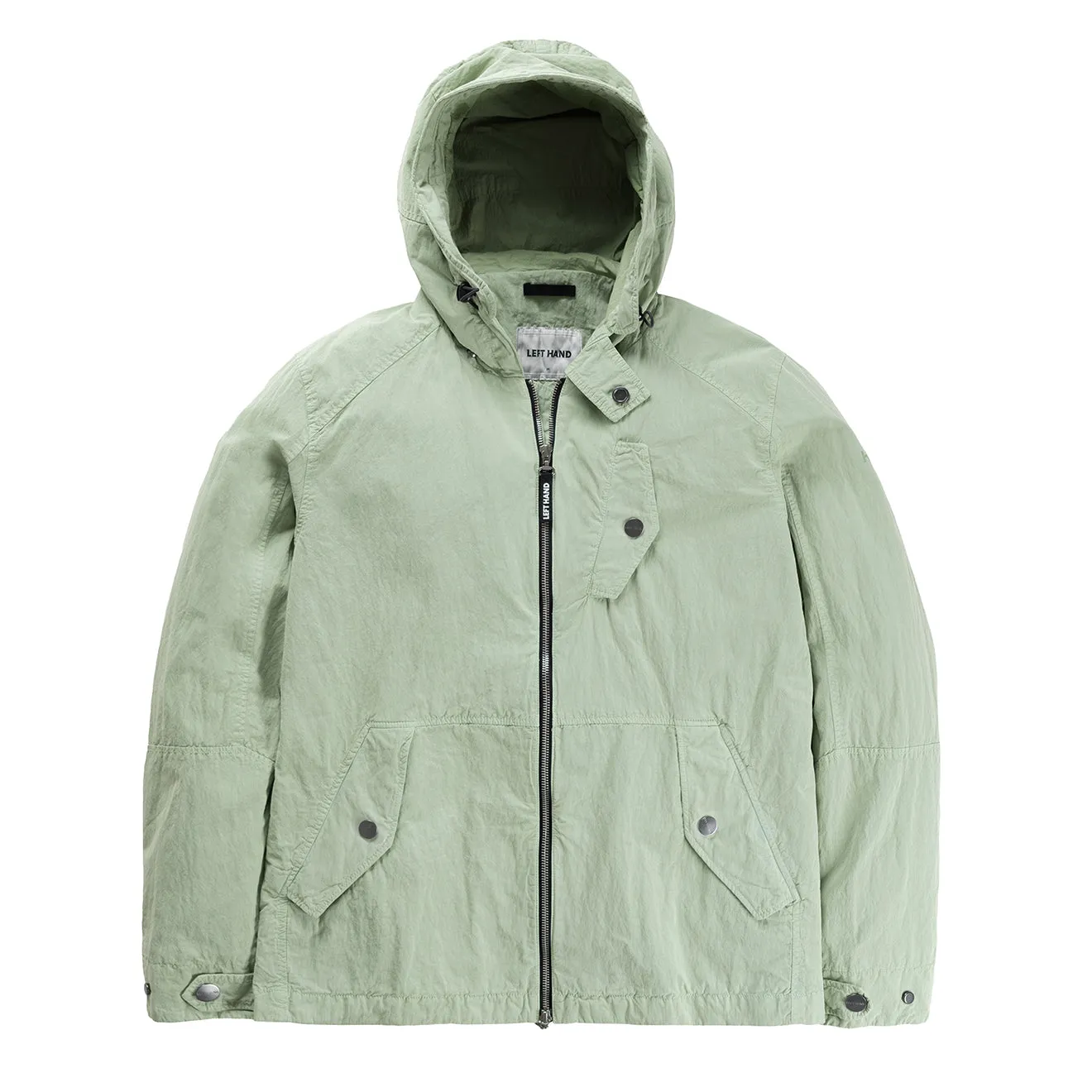 TemperatureRegulating Tech Modular Design Left Hand Elvo Anorak Light Green