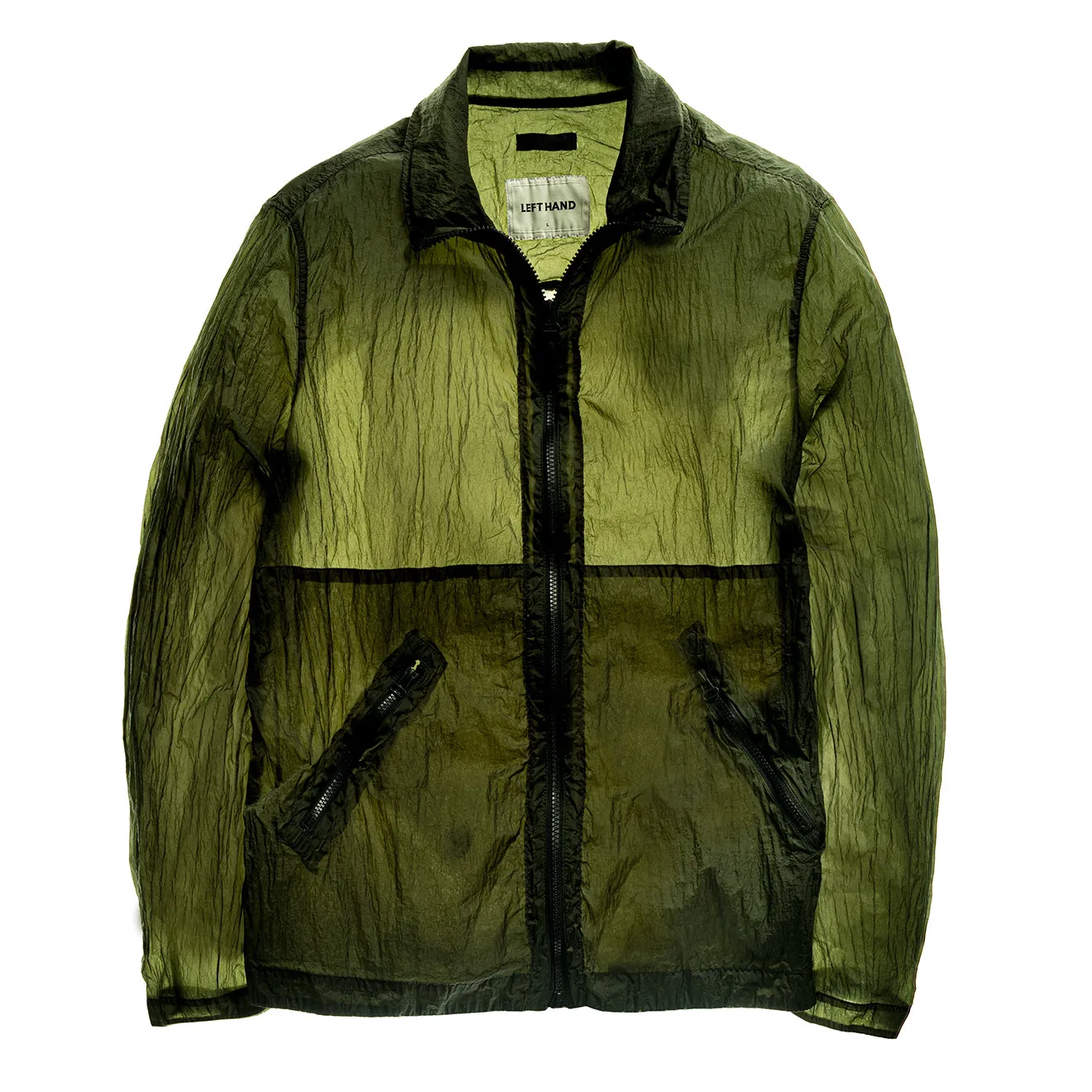 Left Hand Enna Overshirt Olive sporty wear