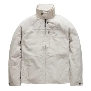 wrinkle free Double Buttons Left Hand Lys Blouson Khaki