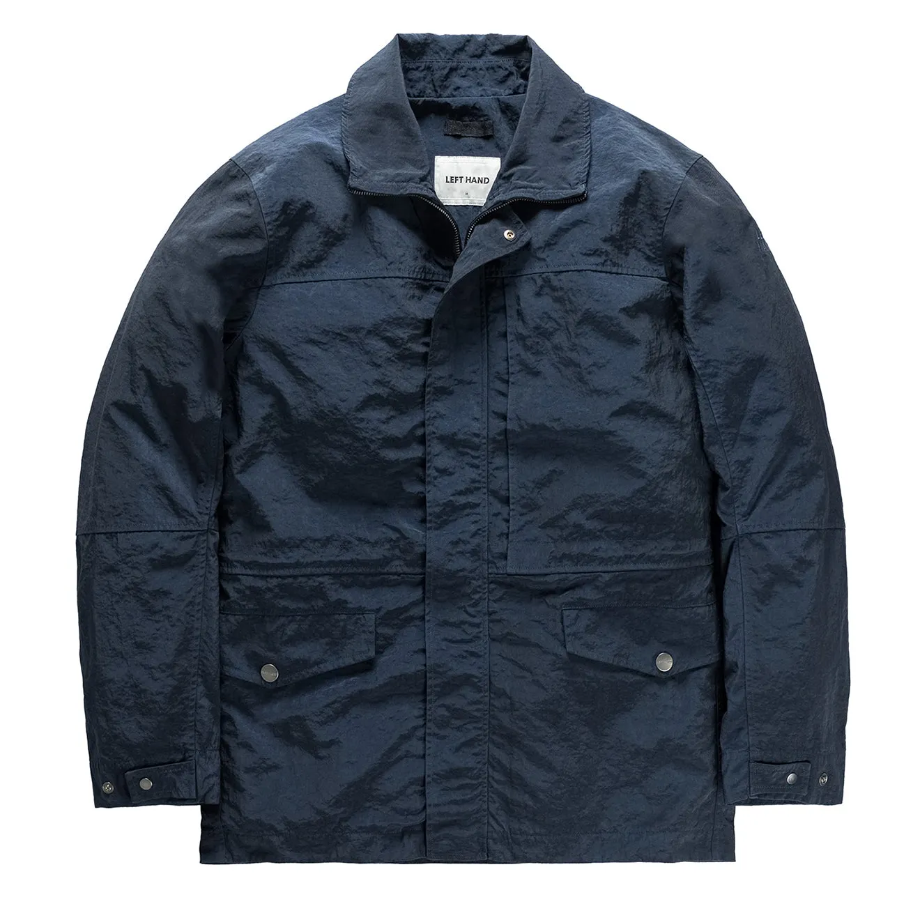 Button Fastenings Left Hand Ticino Field Jacket Navy