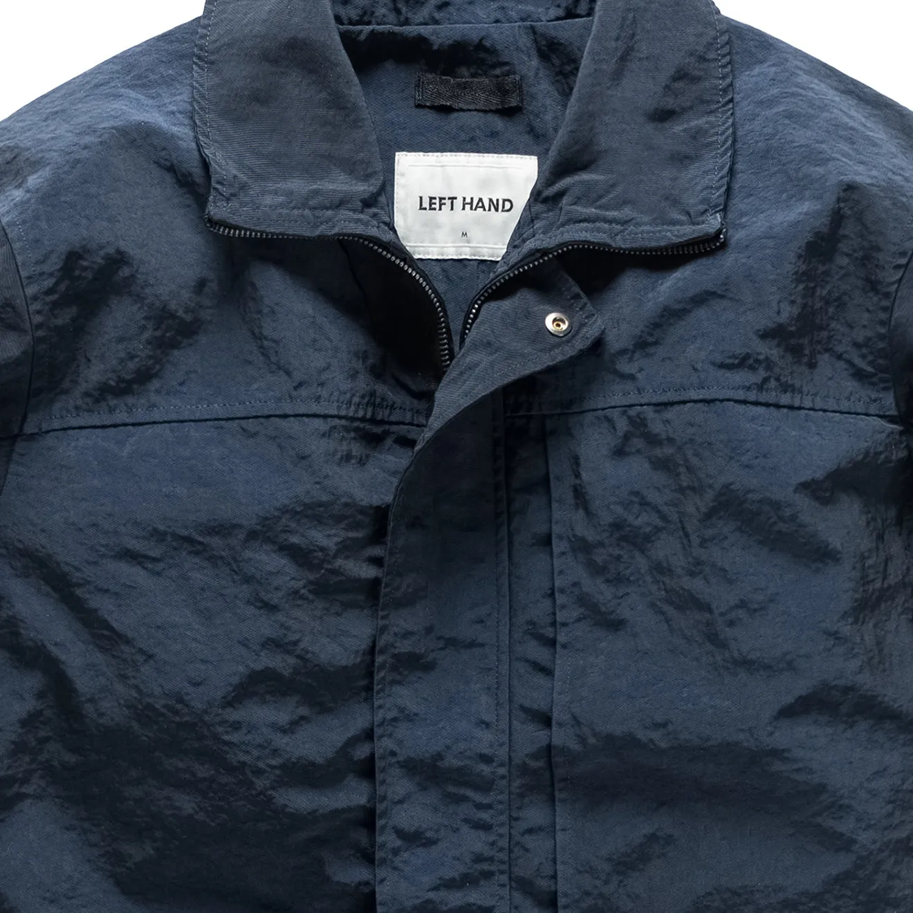 Left Hand Ticino Field Jacket Navy Thick Fabric
