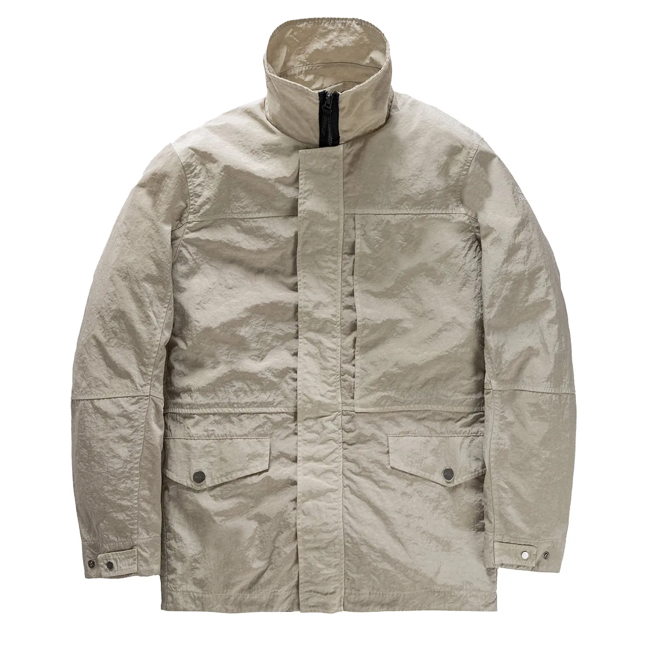 Left Hand Ticino Field Jacket Stone Multipurpose Layering Seamless Technology
