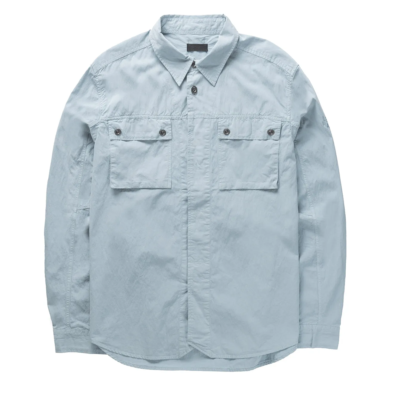 Left Hand Twin Pocket Shirt Light Blue Functional Comfort