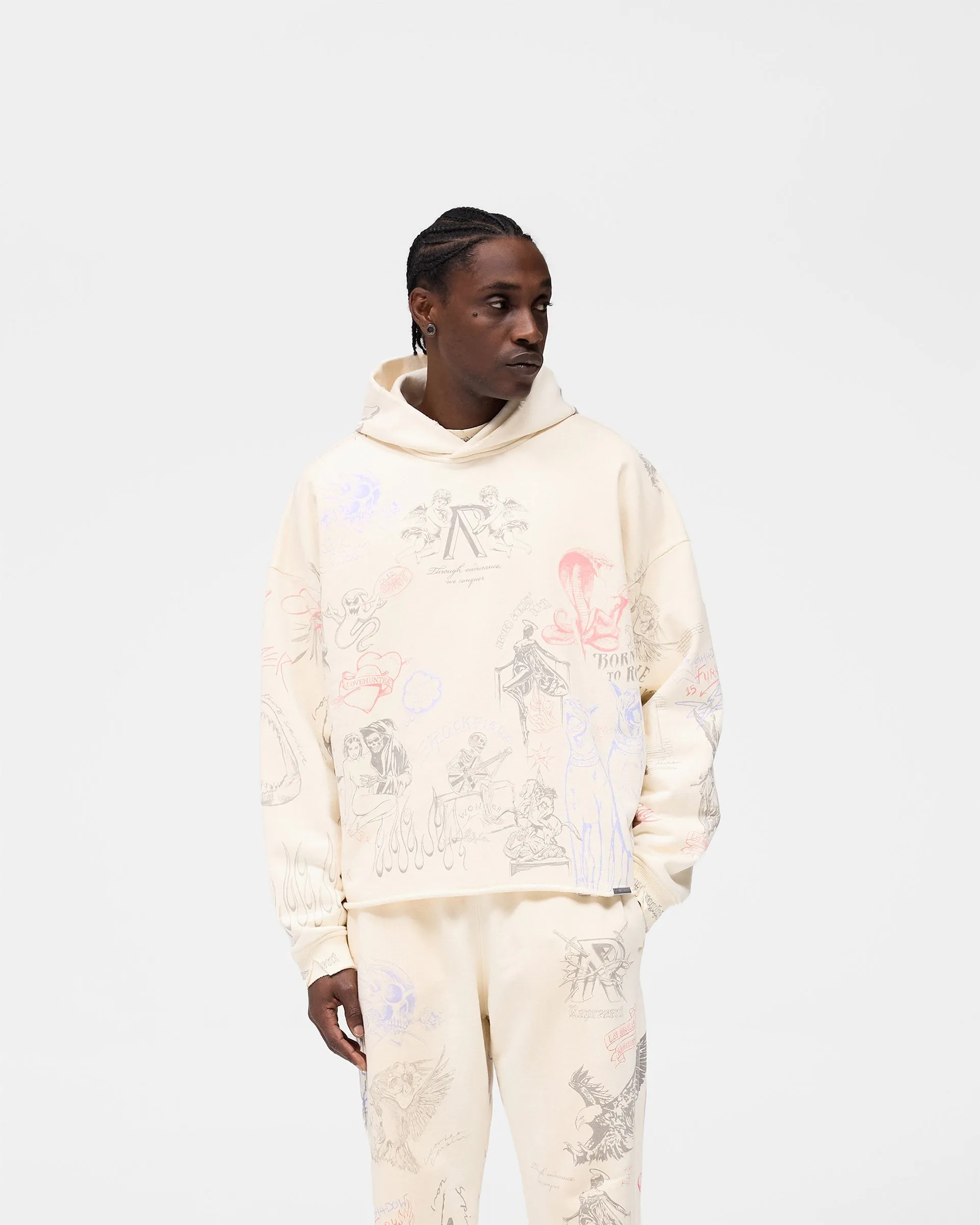 Legacy Hoodie - Buttercream Tailored Fit