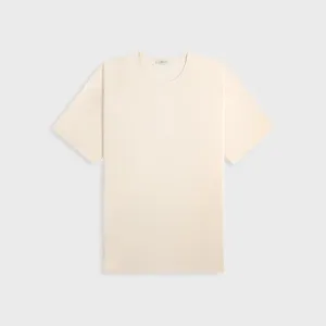 Lemaire Relaxed Tee - Chalk Hiking durability