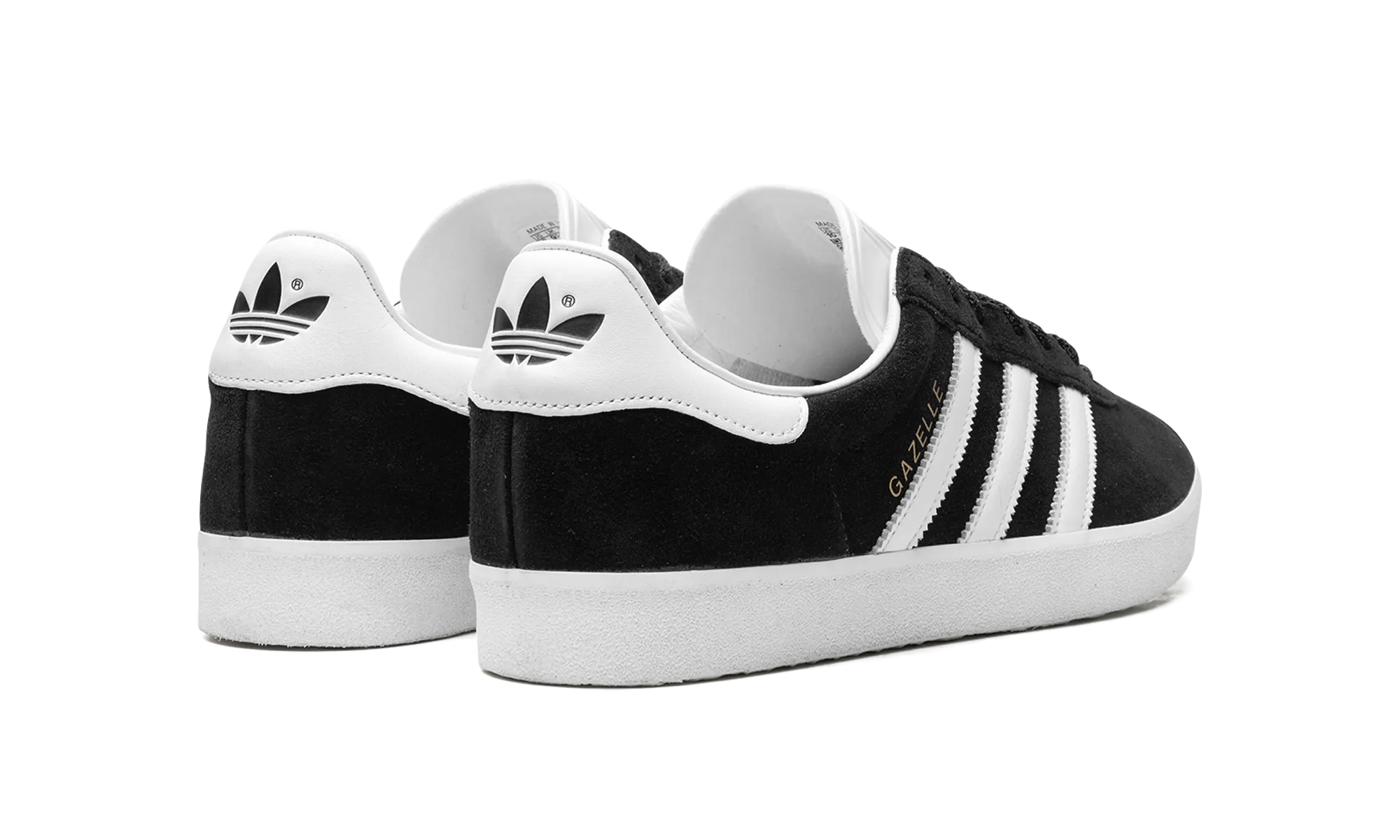 Gazelle 85 "Black/White" Comfortable Foot Feel Canvas