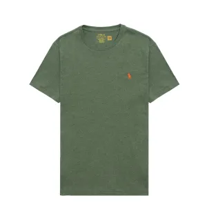 Polo Ralph Lauren Custom Slim Crewneck T-Shirt Cargo Green FadeResistantPrint