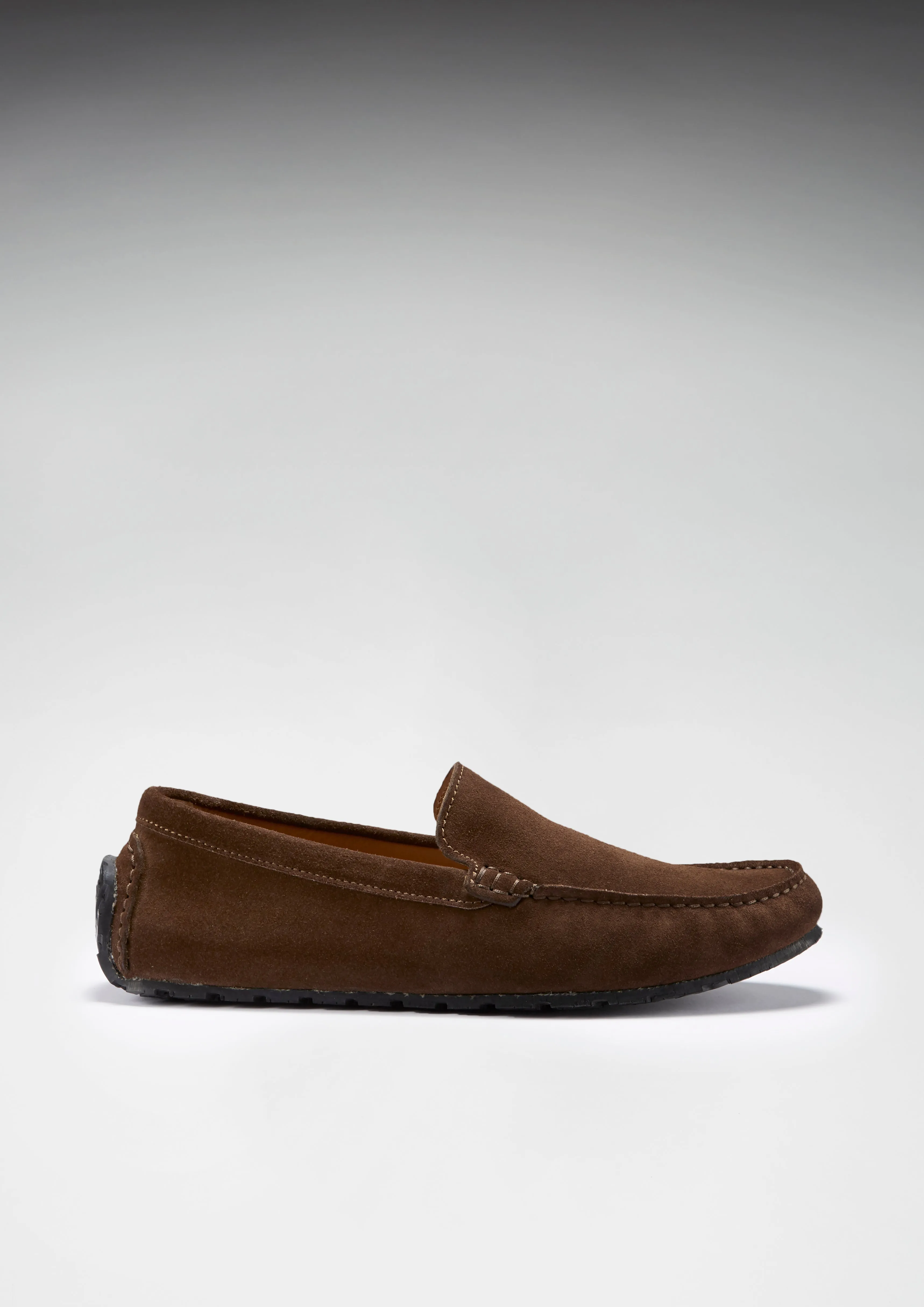 City Walk Arch Fit Tyre Sole Driving Loafers, brown suede