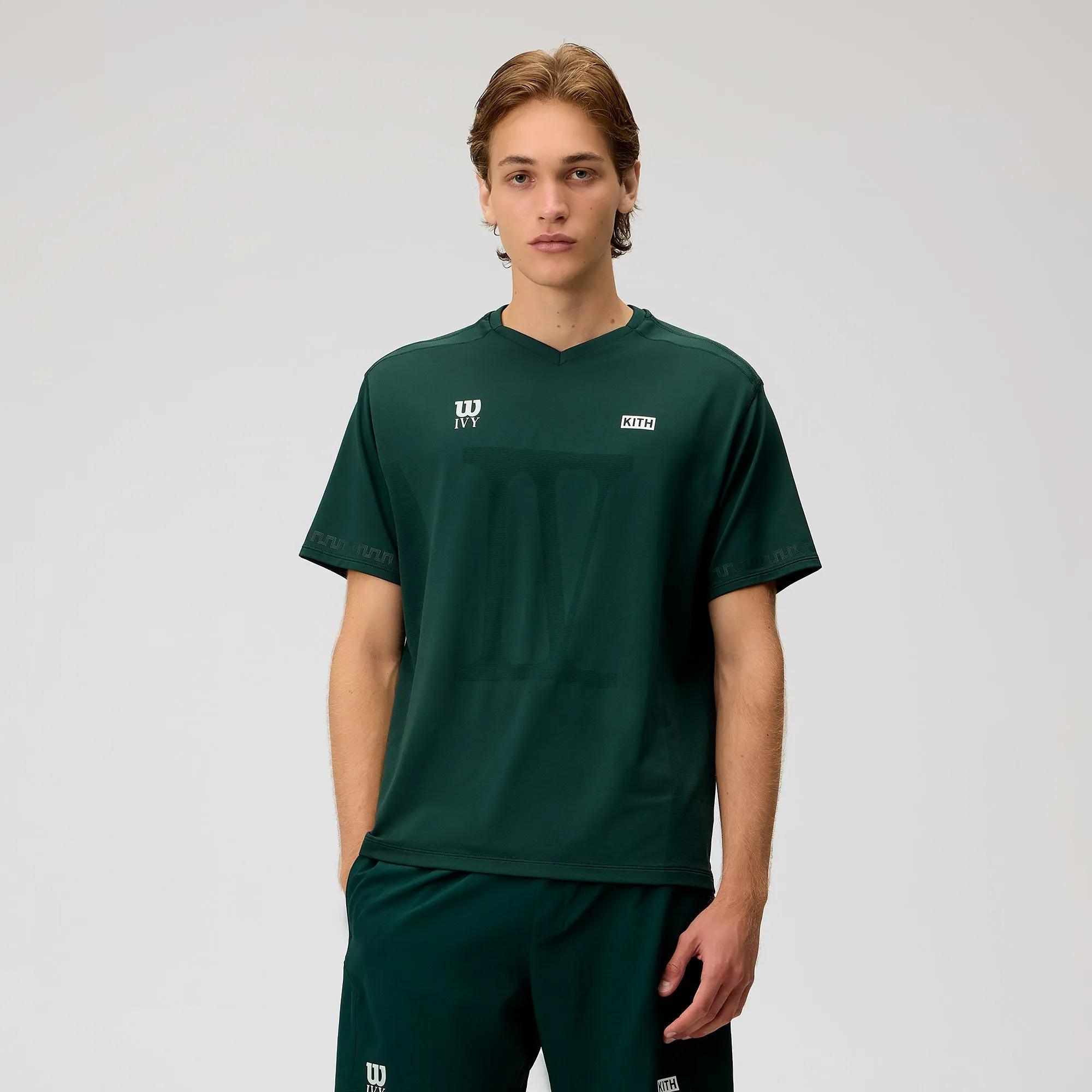 Kith Ivy for Wilson Breakpoint Engineered Tee - Ivy Green All-Day Wear Flexible Neckline