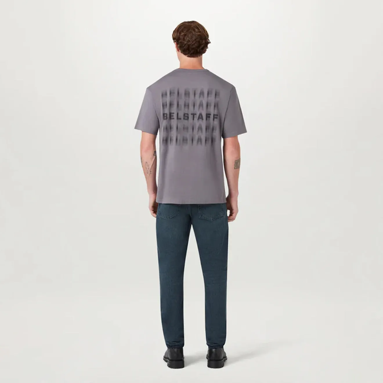 Belstaff Shadow T-Shirt Tornado Grey Fashionable