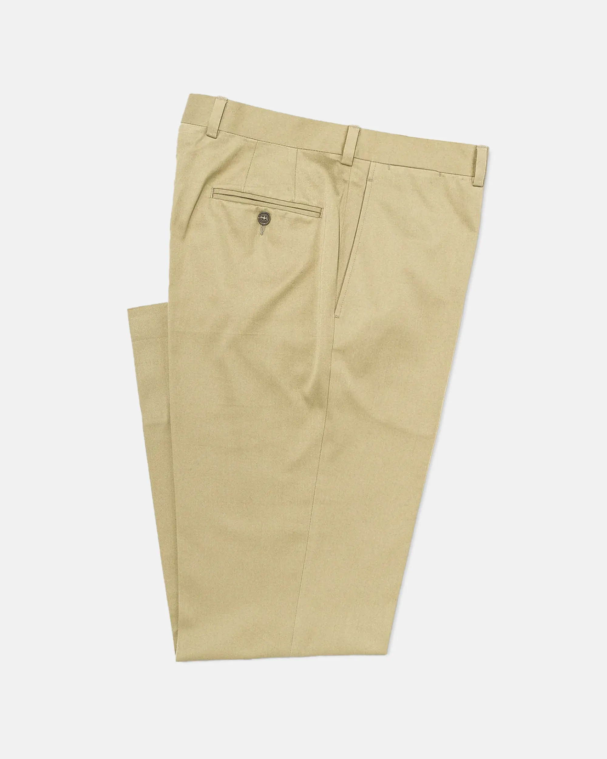 Made-in-Canada Stone Cotton Drill Cloth Trousers Durable Material