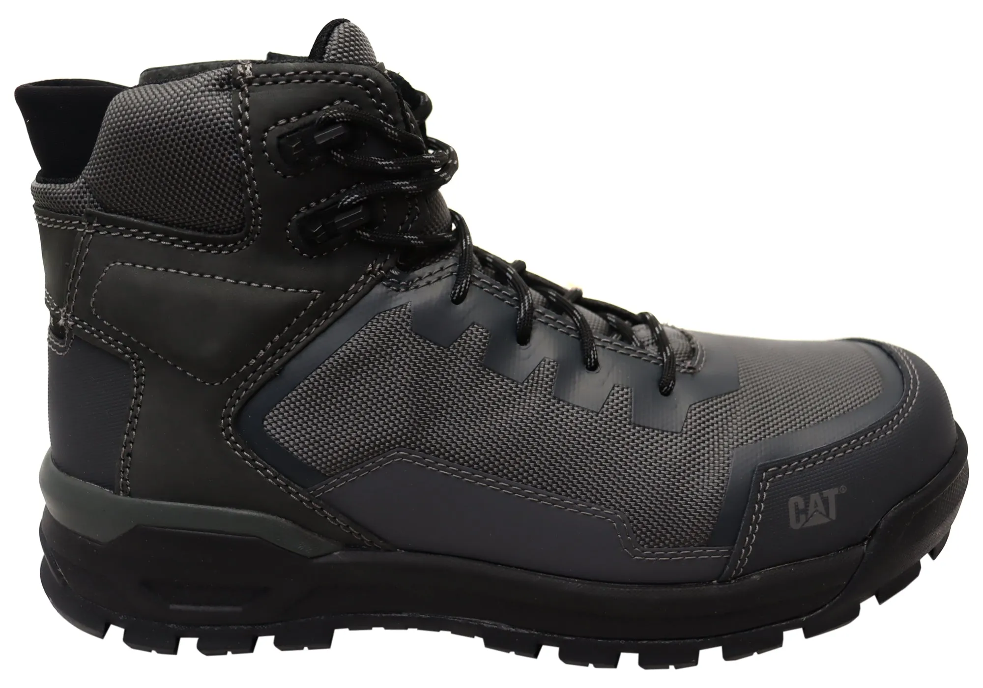 Mud Resistant Trail Exploration Caterpillar Propulsion Composite Toe Mens Lace Up Work Boots