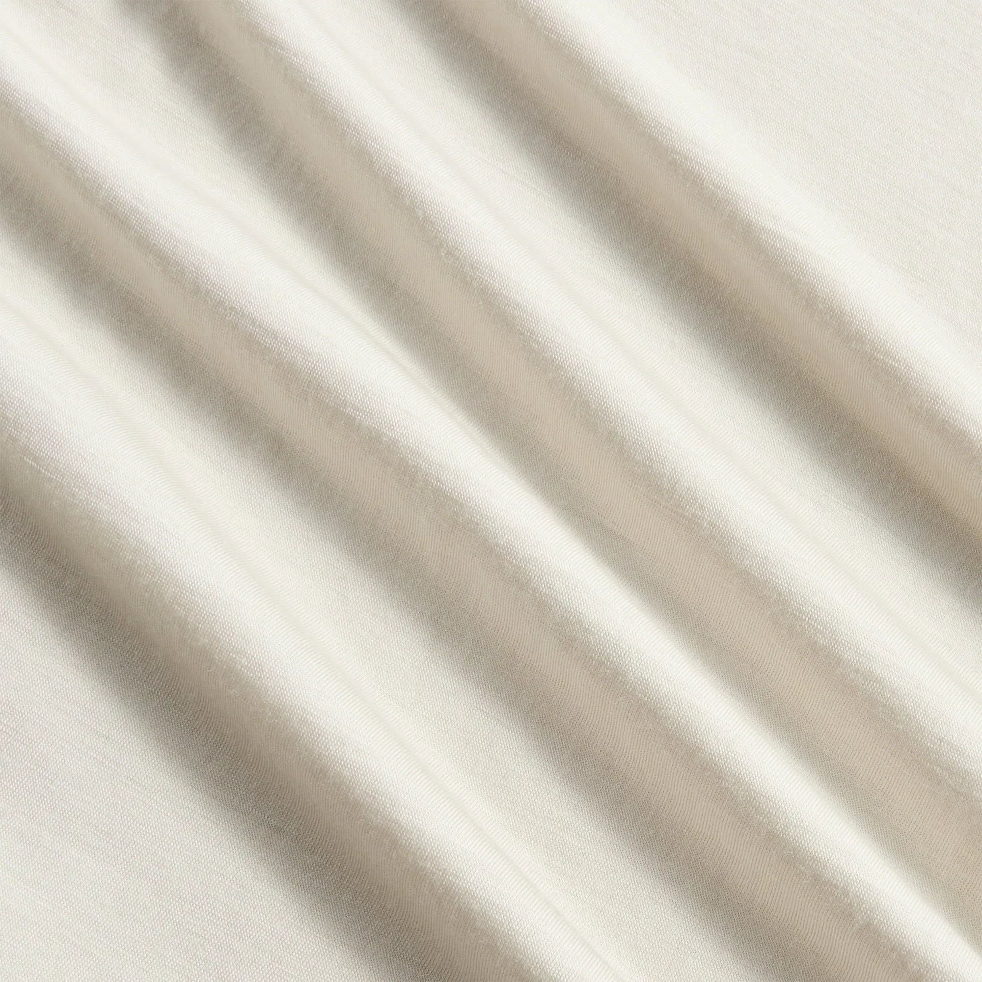 Orlebar Brown Ob-T Lux Merino Tee - Cashew Outdoor Activity Layered Hem Design