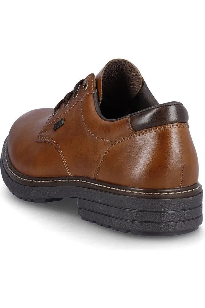 Retro Core Rieker Mens Shoes 33101-24 Brown Tex