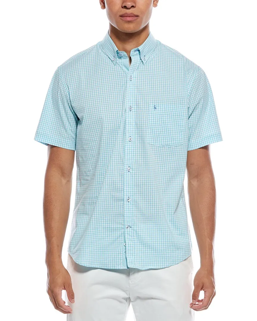 TailorByrd Signature Gingham Shirt Wrinkle Resistant Finish