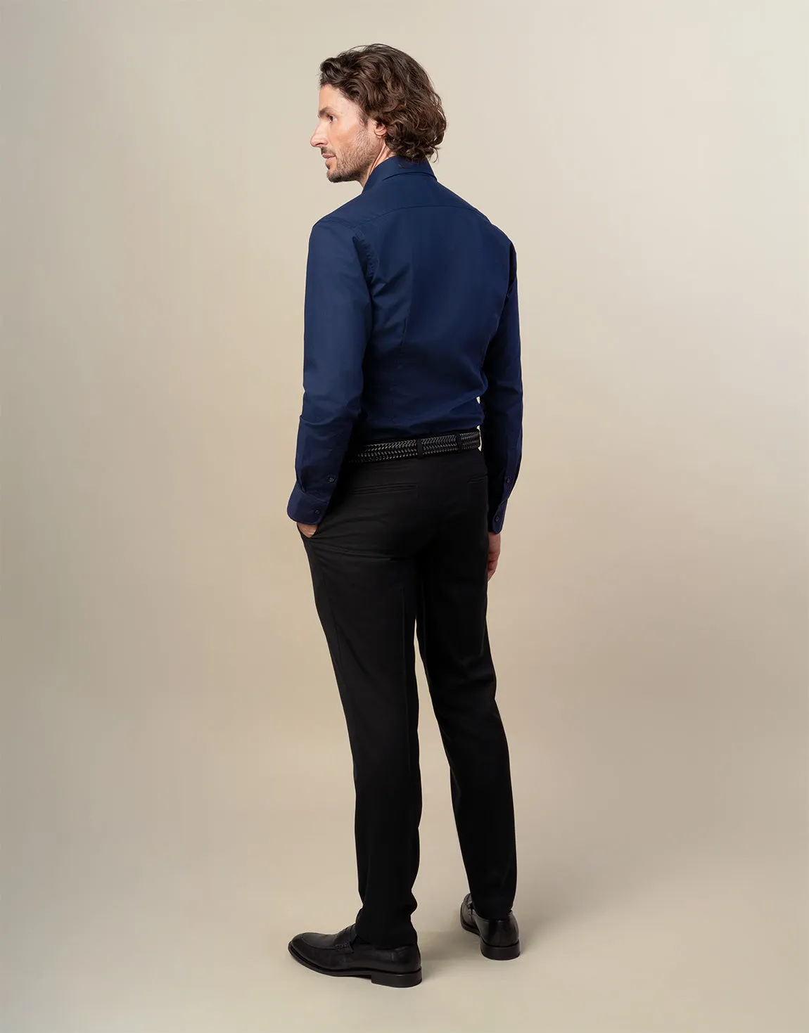 Lotus Jet Black Trouser Comfortable Wear