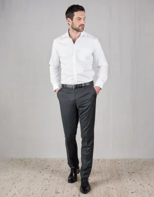 Lotus Steel Blue Nailhead Suit Trouser All Day Wear Comfort Sweat Wicking Liner