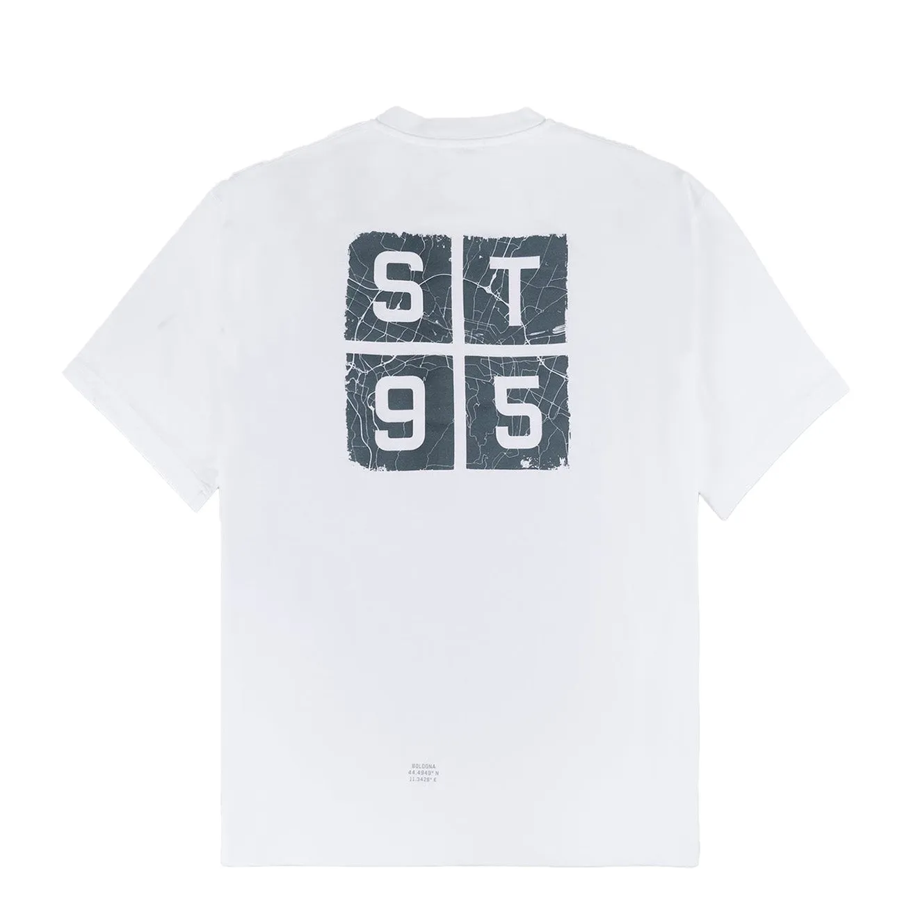 ST95 Varese SS T-Shirt White Vintage Wash