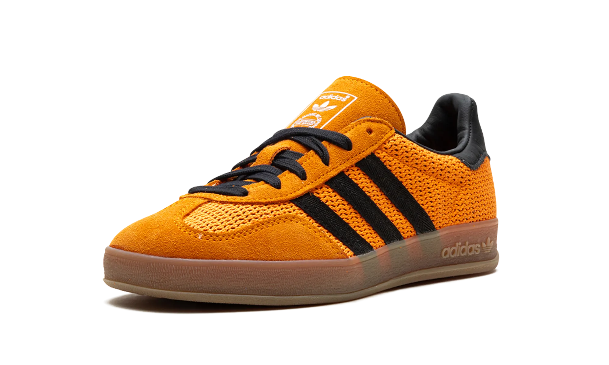 Gazelle Indoor "Orange / Core Black" Leather Comfort Grip