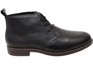 Casual Gathering Fitness Enthusiast Hush Puppies Harbour Mens Wide Width Leather Lace Up Boots