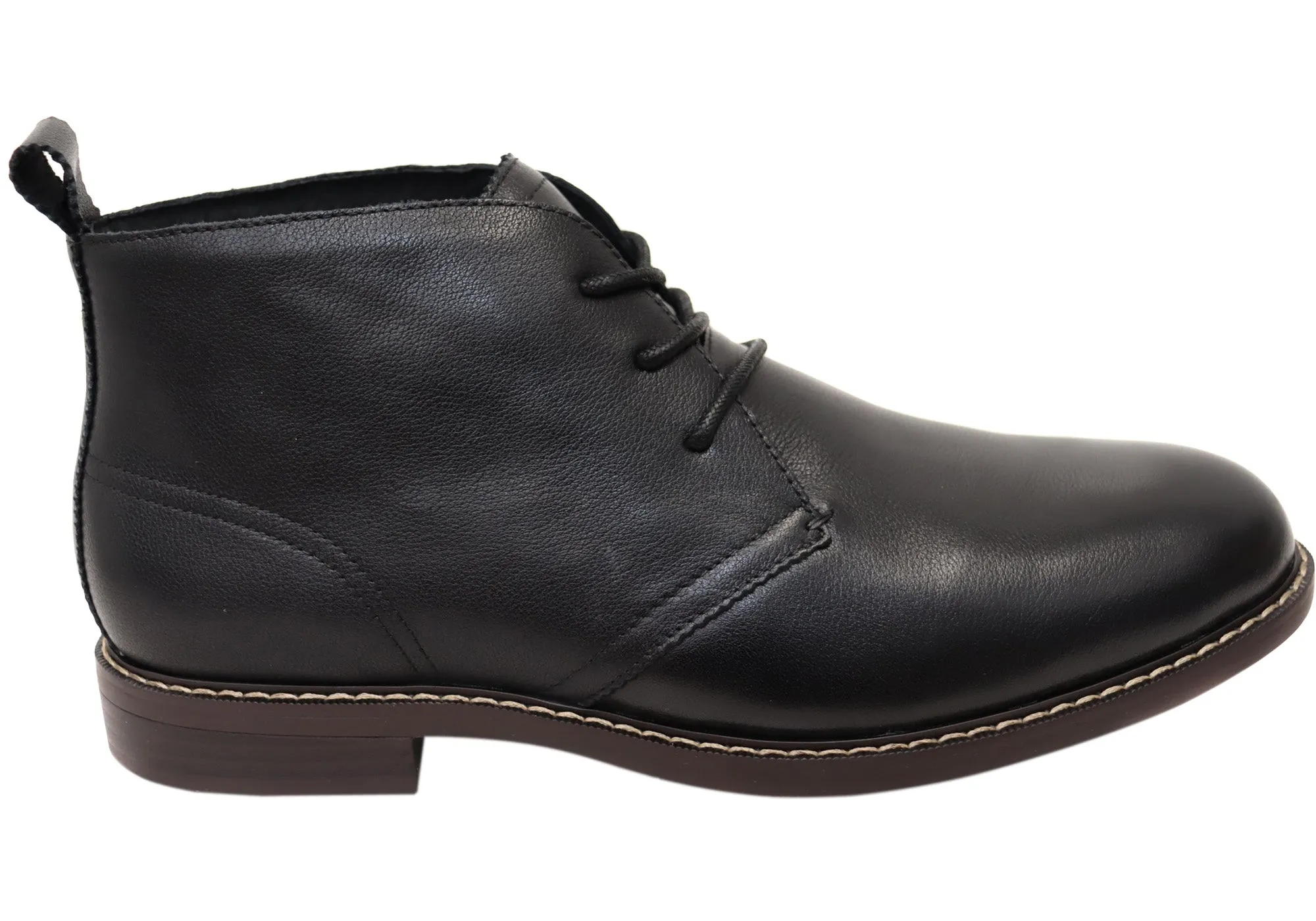 Casual Gathering Fitness Enthusiast Hush Puppies Harbour Mens Wide Width Leather Lace Up Boots