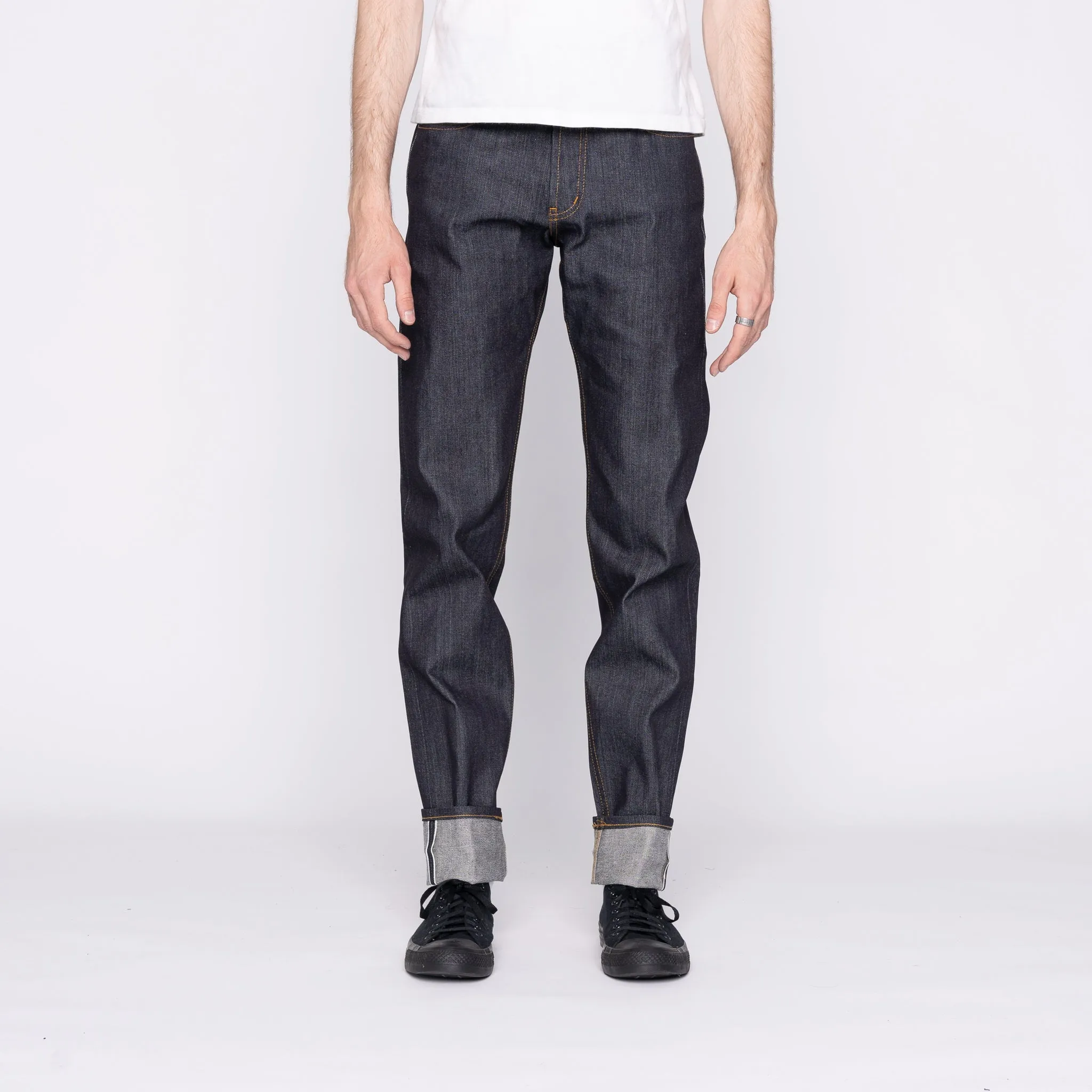 Versatile Outfit All Rounder Easy Guy - Left Hand Twill Selvedge - 36" Long Inseam