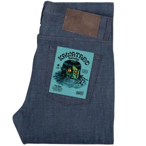 Softened Denim Material Outdoor Adventure Adult Fashion Weird Guy - Kawataro Selvedge - Indigo