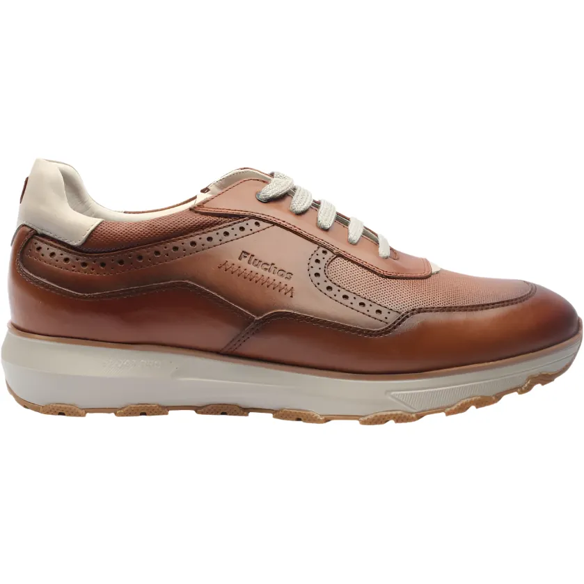 Fluchos Mens Shoe F2090 Habana Cuero Corporate Formal