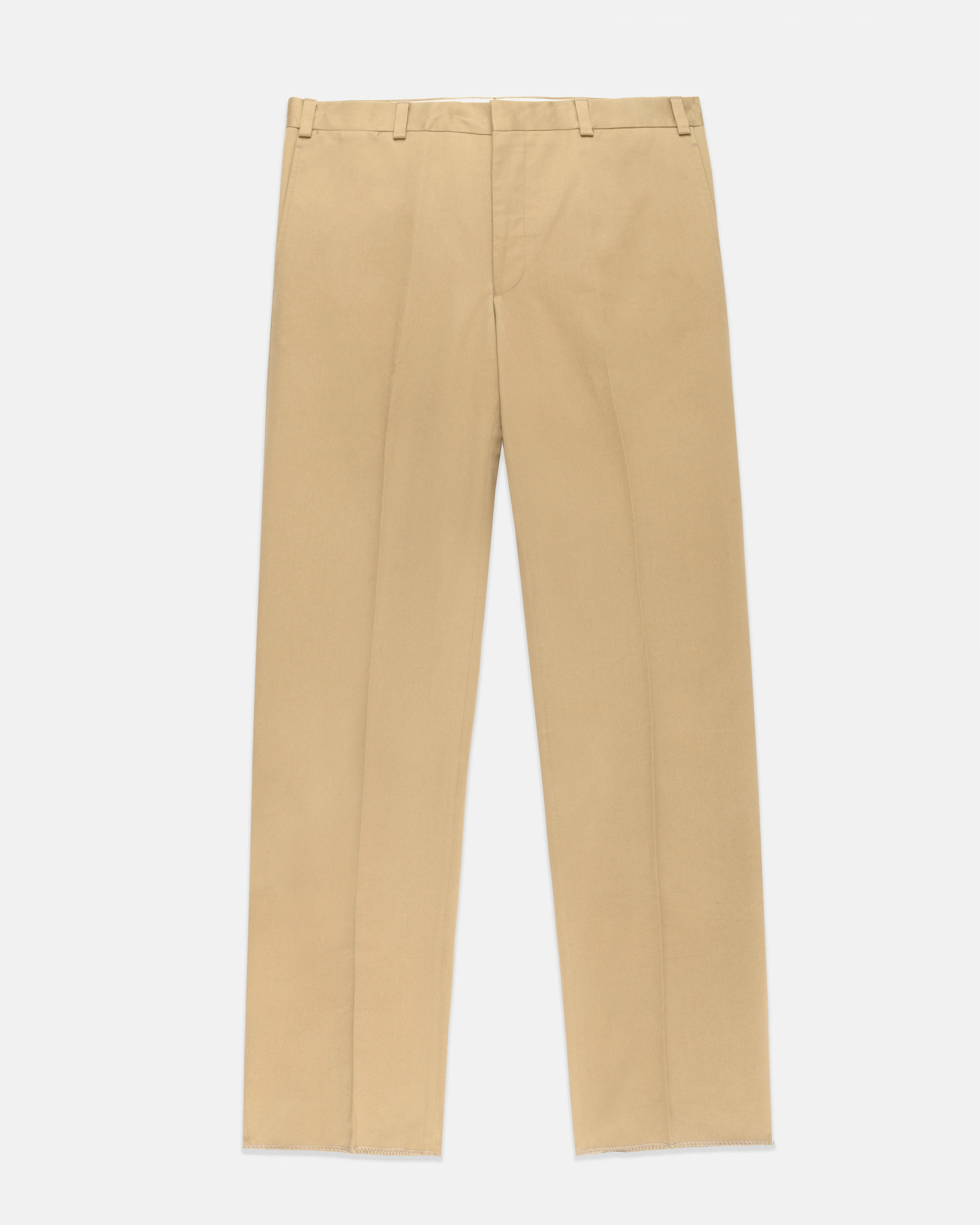 Soft Brushed Lining Breathable Base Made-in-Canada Gold Cotton Drill Cloth Trousers