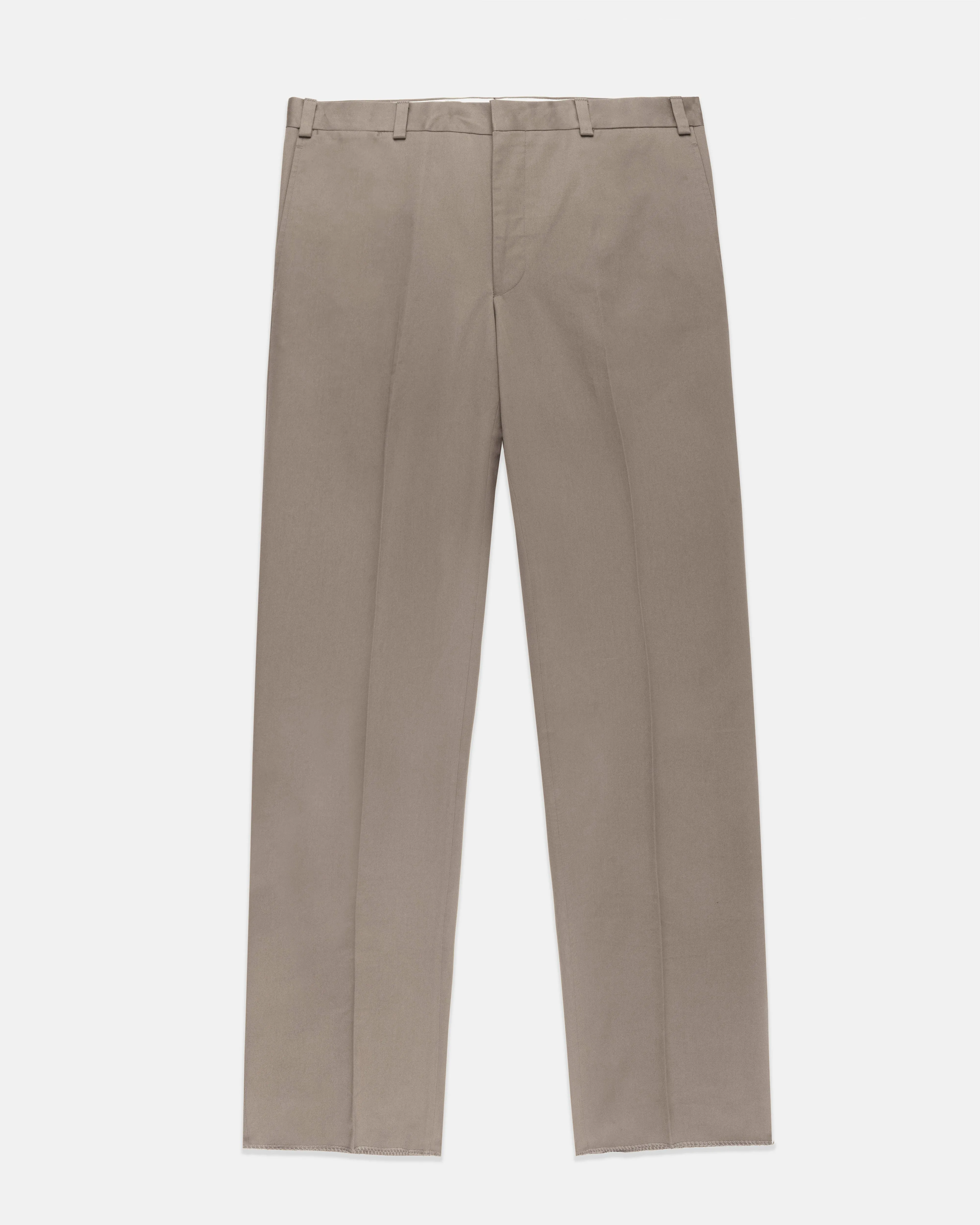 Made-in-Canada Grey Cotton Drill Cloth Trousers Active Appeal