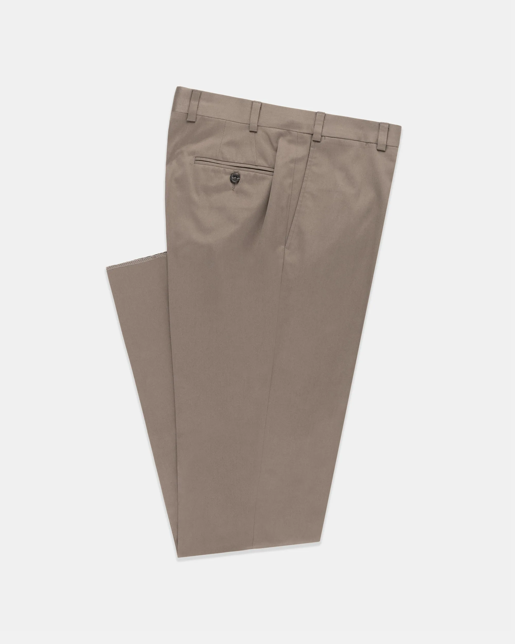Comfort Fit Wear Timeless Appeal Made-in-Canada Grey Cotton Drill Cloth Trousers