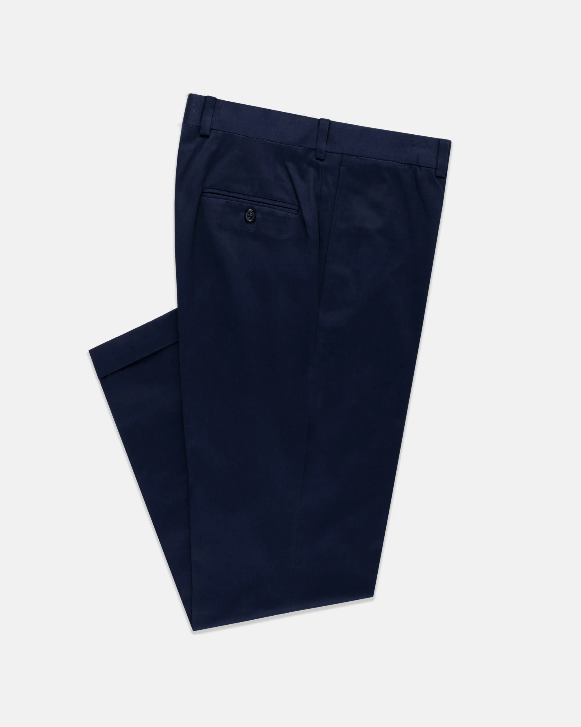 Made-in-Canada Navy Cotton Drill Cloth Trousers Active Comfort Wear