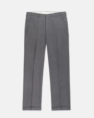 Temperature Regulating Move Freely Made-in-USA Medium Grey Fox Air Wool Trouser