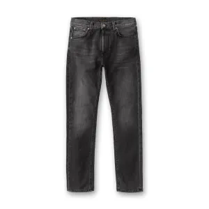 Slim Cut Nudie Jeans - Lean Dean Black Skies Jeans