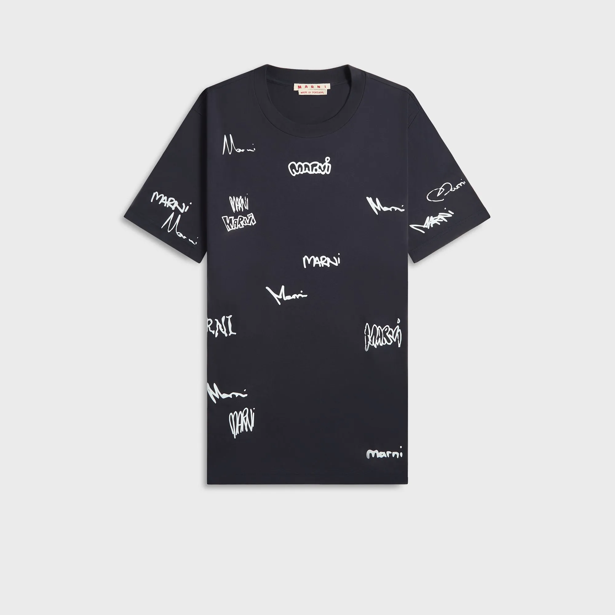 Marni Short Sleeved Tee - Blue / Black Comfy Active Fit