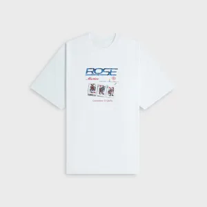 Quality Comfort Martine Rose Playing Cards Oversized Tee - White