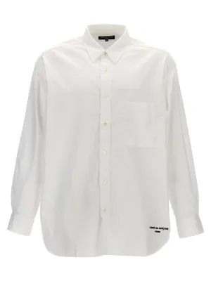 Timeless Appeal Embroidered Logo Cotton Shirt With Classic Fit