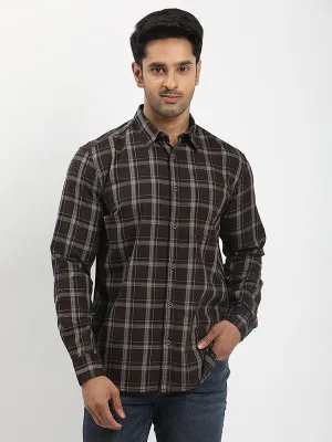 Checkered Style Men Checked Full Sleeve Cotton Shirt