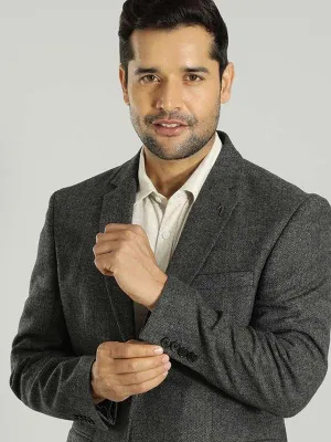 Weatherproof Zipper Seals Buttery Soft Handfeel Men Solid Full Sleeve Casual Blazer